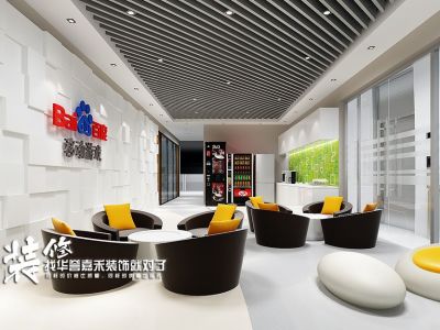 办公室现代风格660平米装修案例