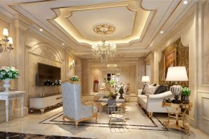 [飞日强装饰]客厅不够高级?按风格搭配吊灯，简直美爆了！