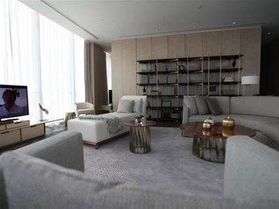 紫竹林88㎡现代简约风格三居室装修案例