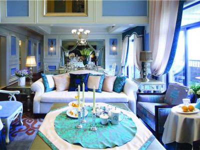 新城市花园164㎡法式新古典四居室装修案例