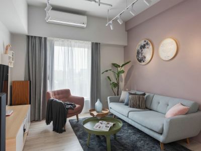 华润悦府北欧风格110平米装修案例