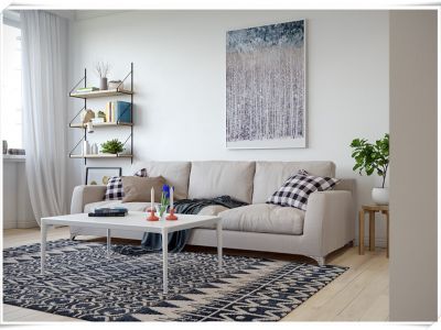 三金燕雨庭121平米北欧风格三居室装修案例