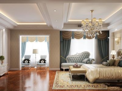 景枫你山280㎡别墅欧式风格装修案例