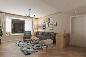 [成都天标装饰]原木清新之家，比较喜欢书房的干练清爽