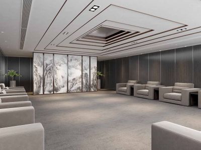 古奥基因办公室2000㎡现代风格装修案例