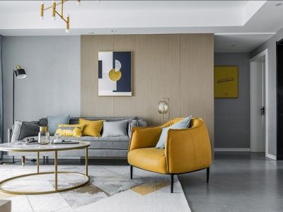 长虹云璟130平米现代风格装修案例