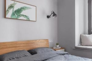 [成都濠润装饰]90㎡北欧风三室，定制打柜，素雅配色