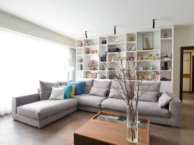 天茂湖峯璟小镇时尚简约风145平米四室两厅装修案例