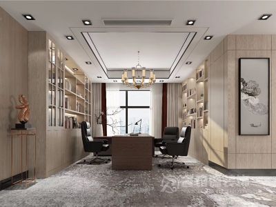 费曼集团450㎡欧式风格装修案例