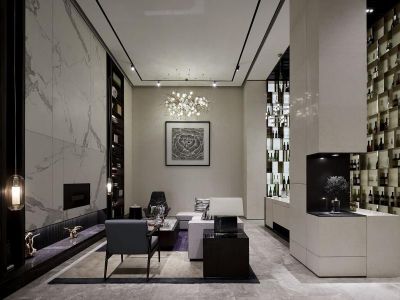 世茂·云上鼓岭新中式风格218平米别墅装修效果图案例