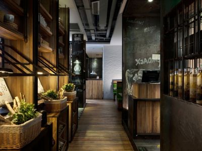 小米餐厅400平米装修案例