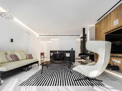 众里景园北欧风格144平米装修案例