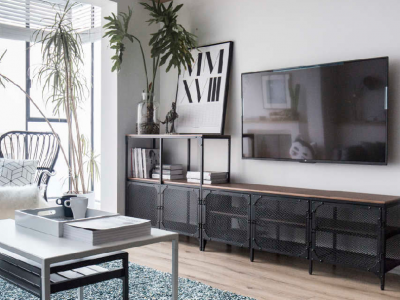 九龙仓御园115平三居室现代简约风格装修案例