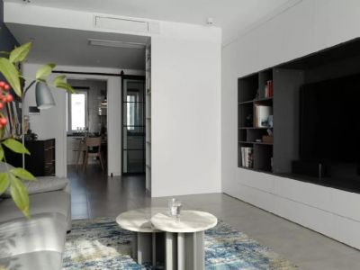 恒大雅苑99平米现代简约三居室装修案例