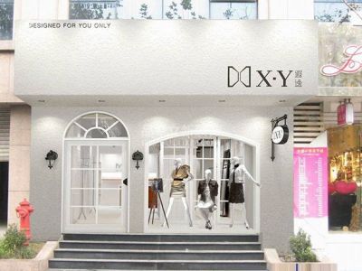 武汉服装店45平米欧式风格装修案例