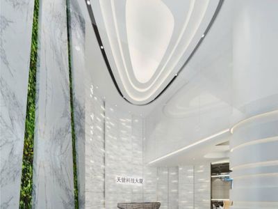 科技大厦2800平方现代风格装修案例
