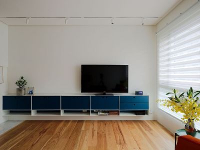 美的·金科郡89平米现代简约二居室装修案例