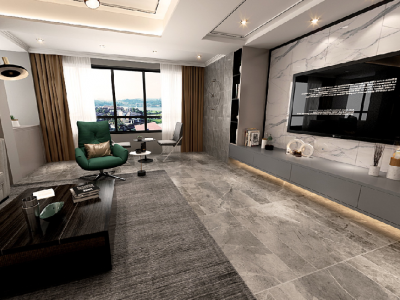 文一泰禾·合肥院子138㎡现代简约四居室装修案例