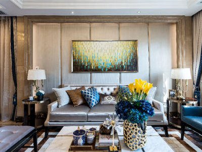 虹色嘉园90平米现代简约风二居室装修案例