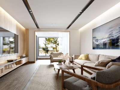 龙湖世纪峰景148平米日式四居装修案例