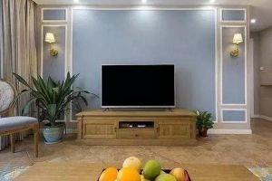 [成都家福装饰]客厅电视墙这样装，省钱又好看