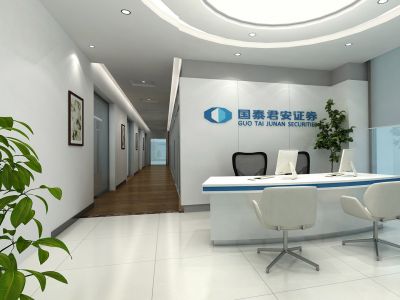 证券公司办公室现代风格860平米装修案例