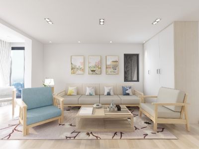 曜世界70平米日式风格装修案例