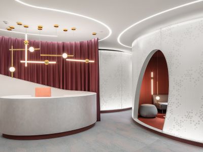 350平米现代简约风电子商务公司装修案例