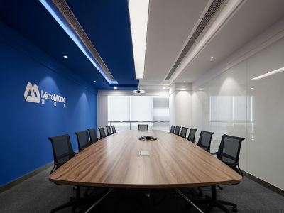 500平米现代科技公司办公室装修案例