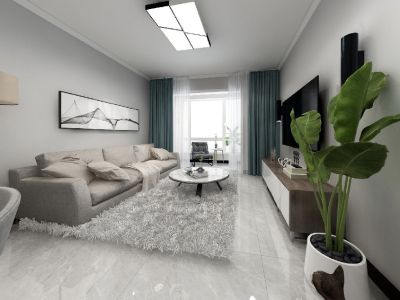 一炮成功小区80平米现代简约装修案例