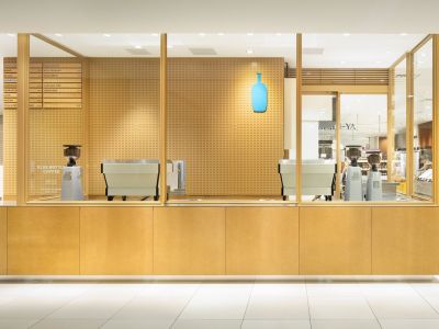 40㎡极简风格咖啡店装修案例
