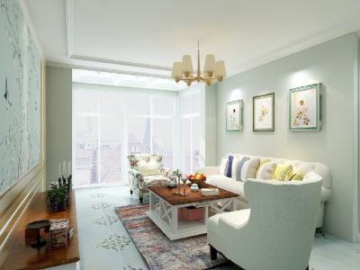 新华同仁轩两居室92㎡北欧风格装修案例