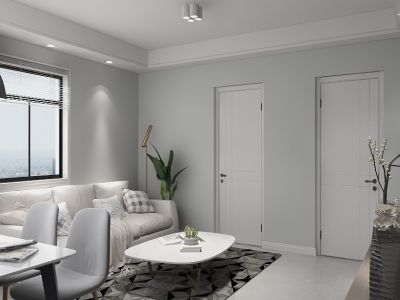 富临西蜀名居85㎡现代简约风二居室装修案例