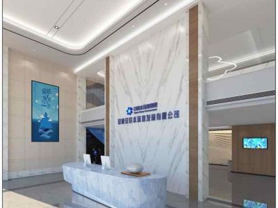 陕西省安康市江南再生水厂办公室室内外装饰