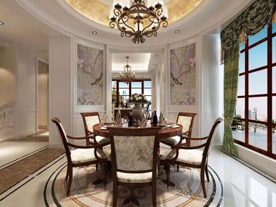 福邸花园240平米欧式风格别墅装修案例