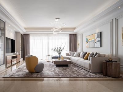 诺德姑苏上府现代风格118平米