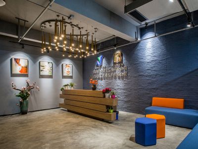 办公室北欧风格450平米装修案例