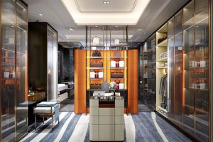 [西安保艺装饰]轻奢衣帽间风格怎么装修?