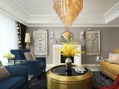 恒大雅苑四居128平现代风格装修案例