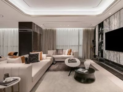 龙湖大境天成现代风格144平米装修案例