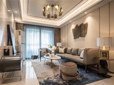 中骏天荟现代风格117平米装修案例