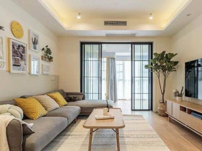 神树小区120平米北欧三居装修案例