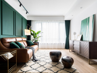 塔林冶金小区95平米混搭三居装修案例