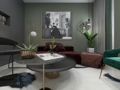 信达·庐阳府85㎡复式潮流二居室装修案例