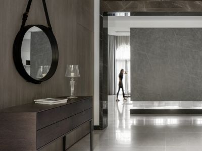 湖滨一号200平米现代风别墅装修案例