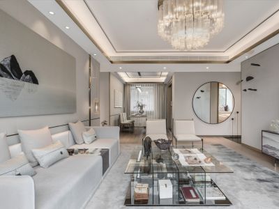 诺德国礼现代风格132平米装修案例