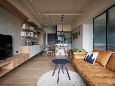 星翠澜庭北欧风格85平米装修案例