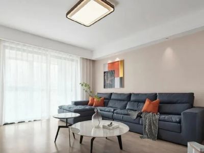 狮子山小区95平米北欧二居装修案例