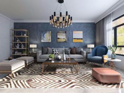 御景园96平二居现代简约装修案例