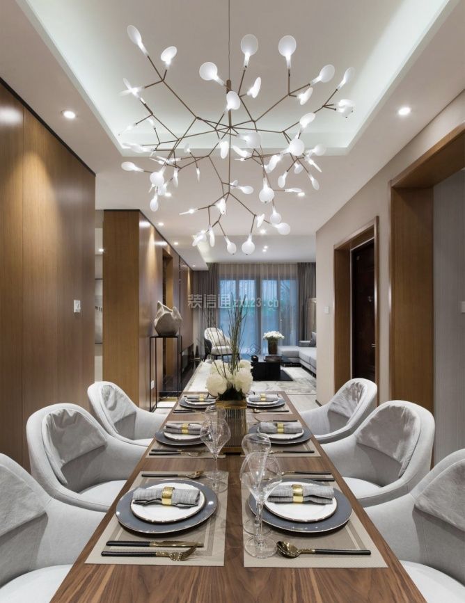 客厅吊灯装修效果图